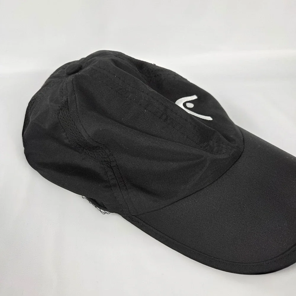 HEAD Sporty Mesh Performance Tennis Hat Black Adjustable One Size OS